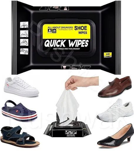 Quick wipes shoe cleaner